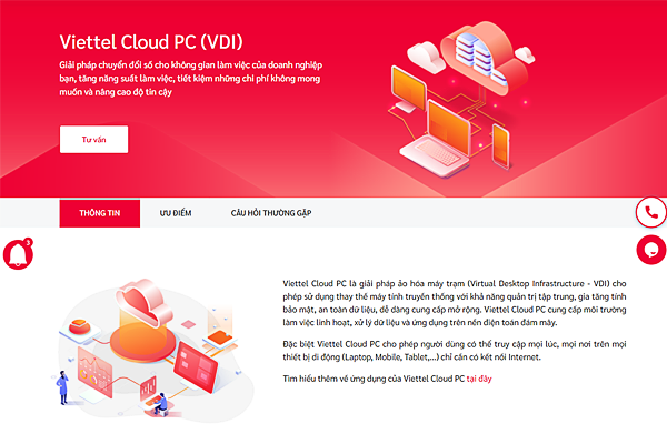 Tham khảo giải pháp làm việc từ xa với dịch vụ Cloud PC tại Viettel IDC