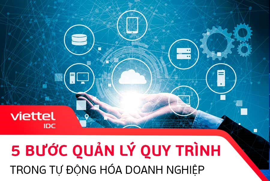 5 bước quản lý quy trình trong tự động hóa doanh nghiệp