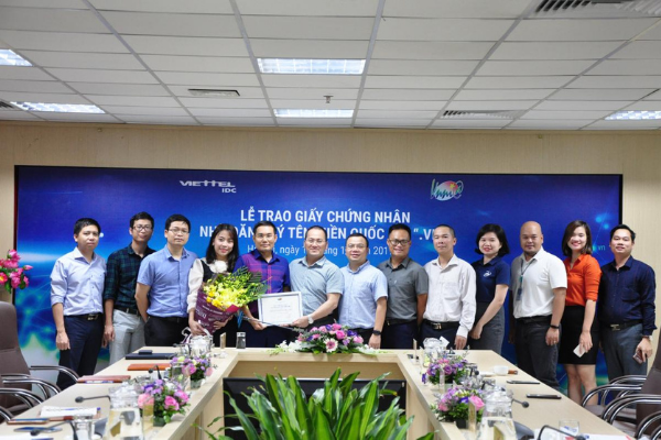 Viettel IDC là nhà đăng ký tên miền .vn chính thức tại Việt Nam