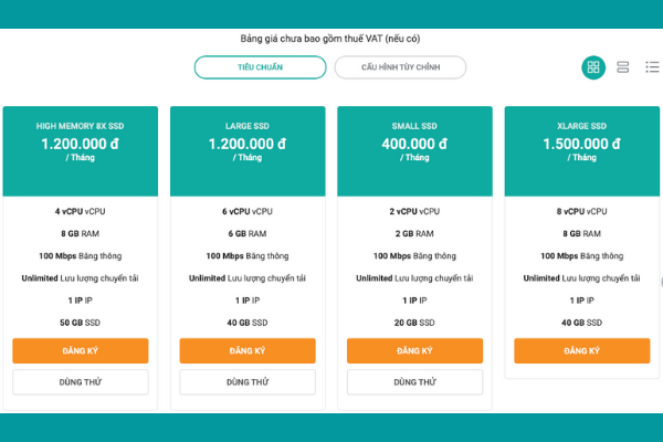 Khuyến mại server ảo cho dịch vụ Viettel Start Cloud