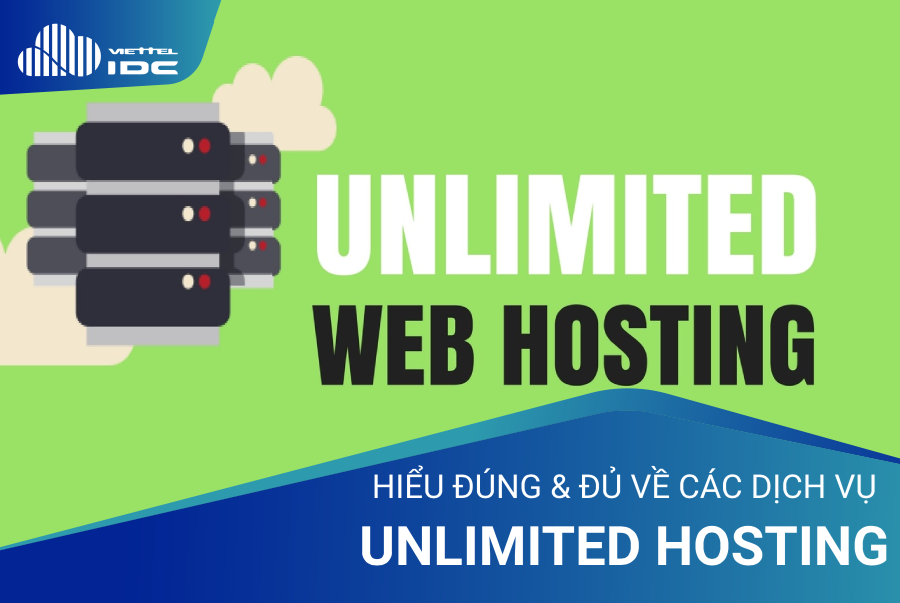 Tìm hiểu về các dịch vụ gắn mác unlimited Hosting trên thị trường