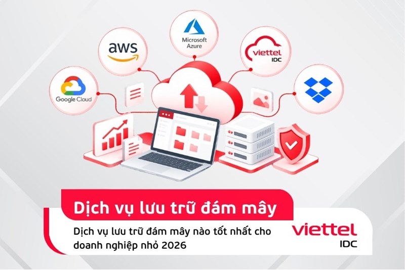 Dịch vụ lưu trữ đám mây nào tốt nhất cho doanh nghiệp nhỏ 2026? 9 lựa chọn nên tham khảo